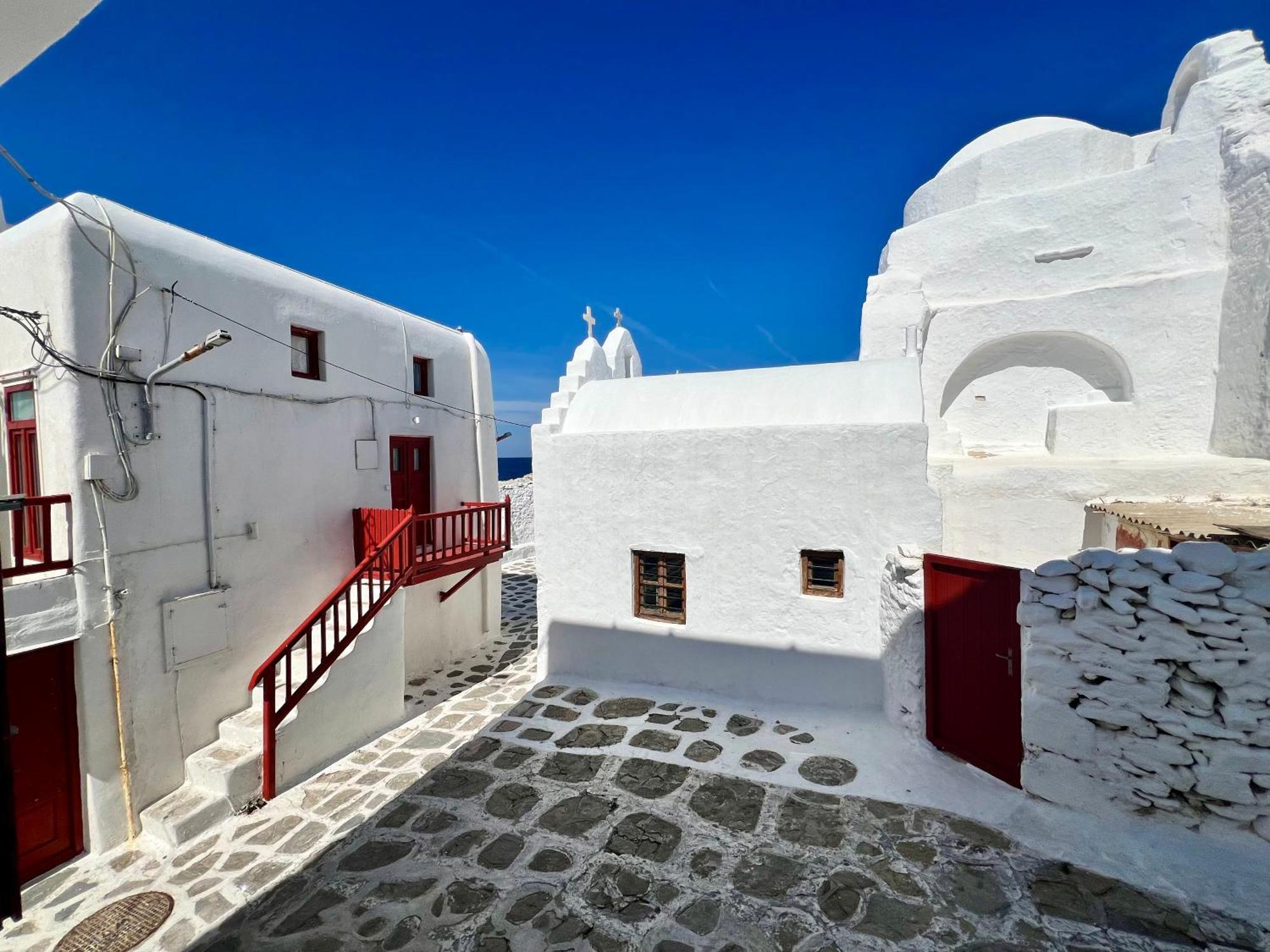 Myconian Little Venice Elite Suites With Sea View Mykonos Town Ngoại thất bức ảnh