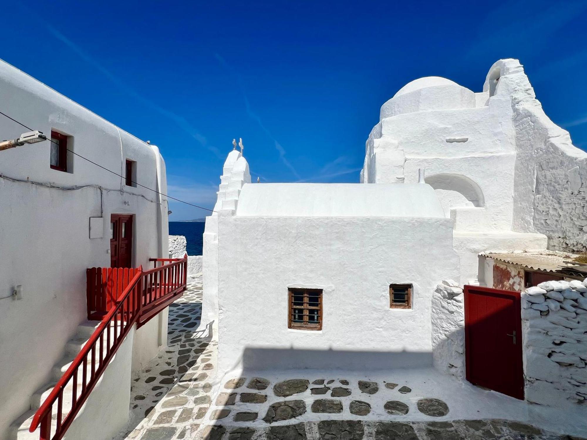 Myconian Little Venice Elite Suites With Sea View Mykonos Town Ngoại thất bức ảnh