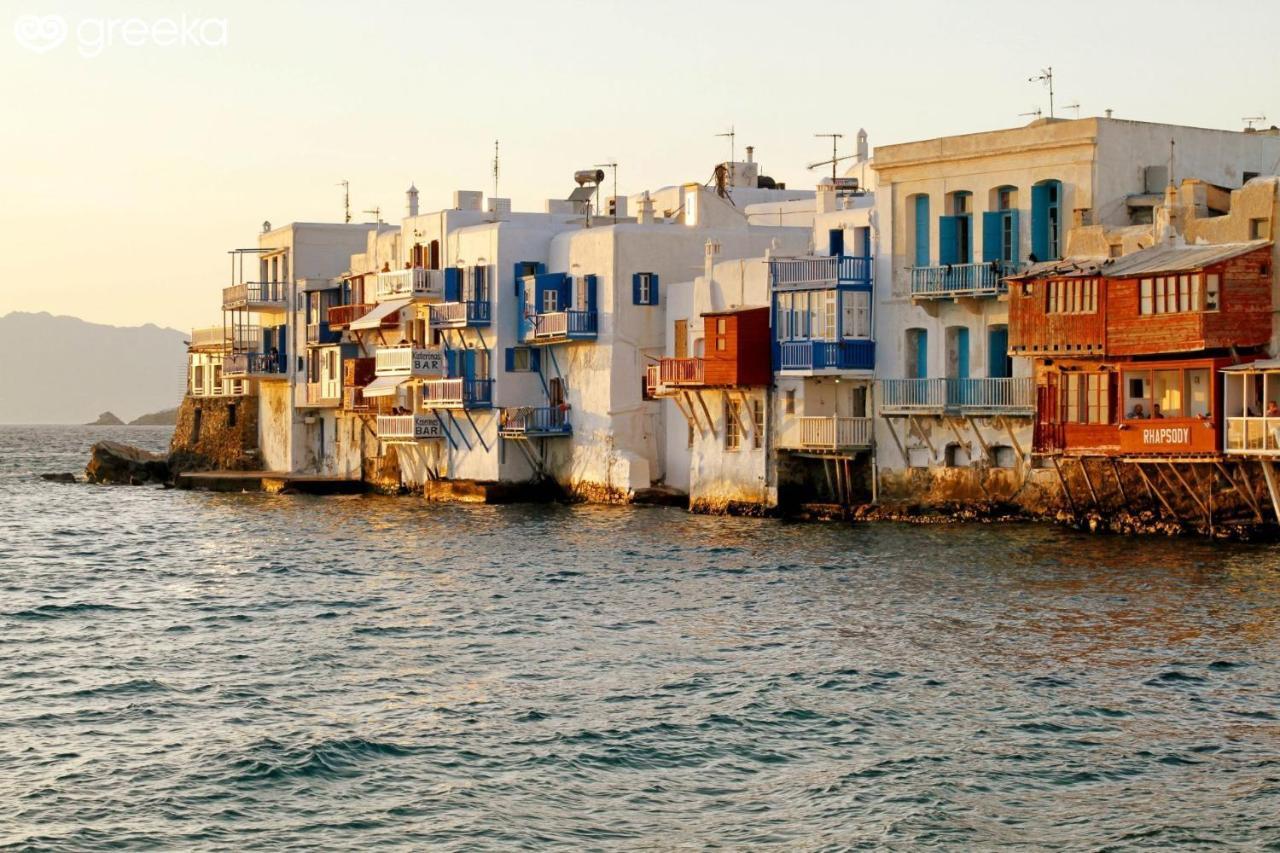 Myconian Little Venice Elite Suites With Sea View Mykonos Town Ngoại thất bức ảnh